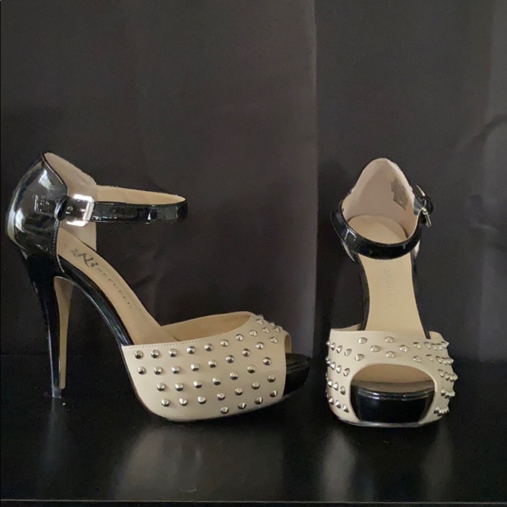 Studded heels
